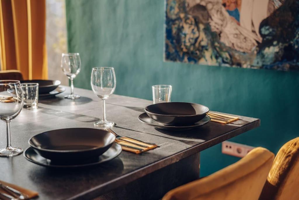 Design 3Bd Apartment Cooking Area In Architect Villa Praag Buitenkant foto